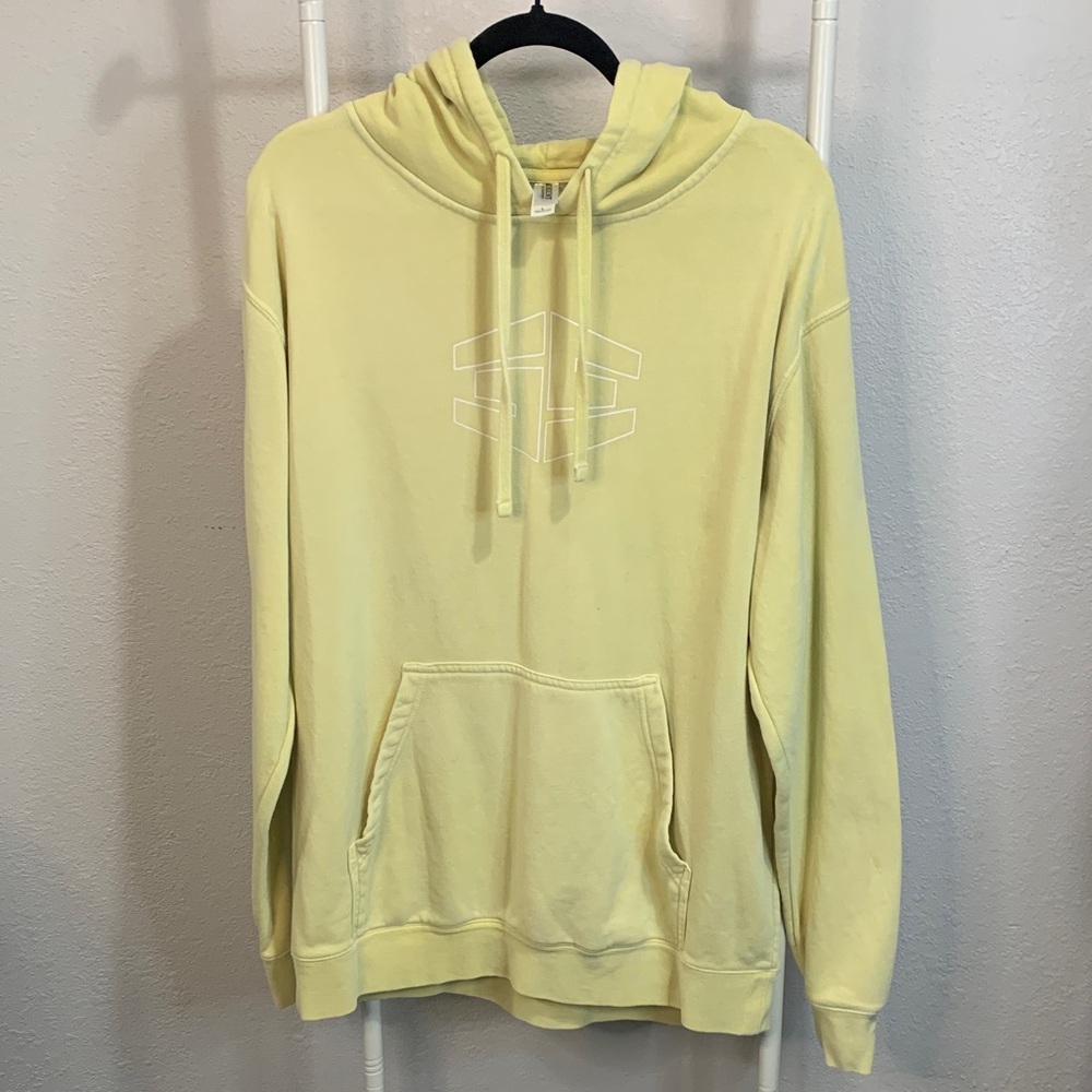 Men's Pastel Yellow‎ Hoodie